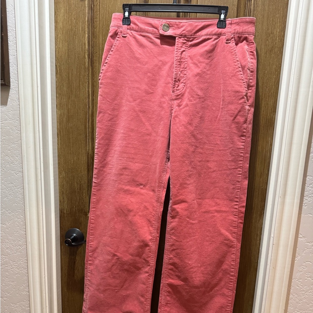 Draper James Coral Boot Cut Pants
